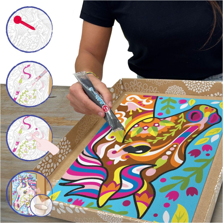 SABBIARELLI MANDALA HORSE 3