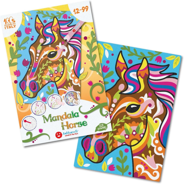 SABBIARELLI MANDALA HORSE 5