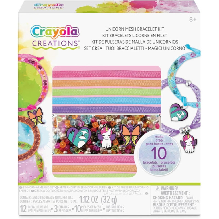 SET CREA BRACCIALETTI UNICORNO