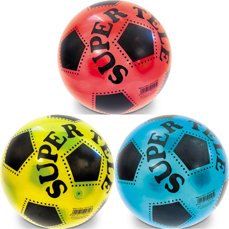 PALLONE SUPER TELE 23CM TRASPARENTE RETE SGONFIO