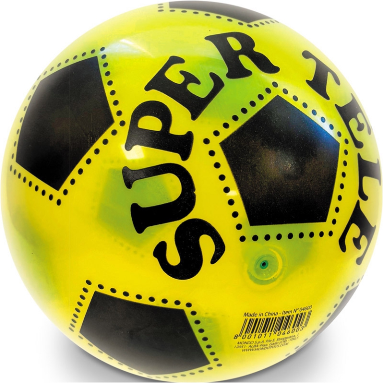 PALLONE SUPER TELE 23CM TRASPARENTE RETE SGONFIO 3