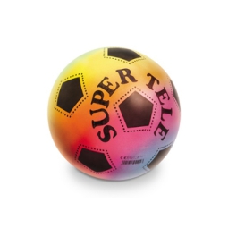 PALLONE SUPER TELE 23CM RAINBOW BIO GONFIO 12PZ