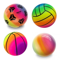 PALLONE MINI 14CM RAINBOW SGONFIO