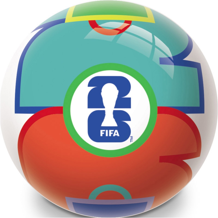 PALLONE CALCIO FIFA 2026 MINI WORLD 140GR GONFIO 3