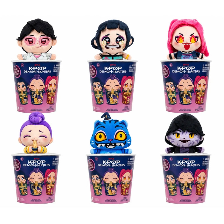 K-POP DEMON HUNTERS PERSONAGGI IN TAZZA RAMEN