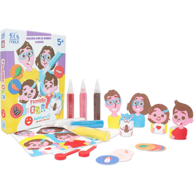 SABBIARELLI MIDI KIT     FAMIGLIA 5+