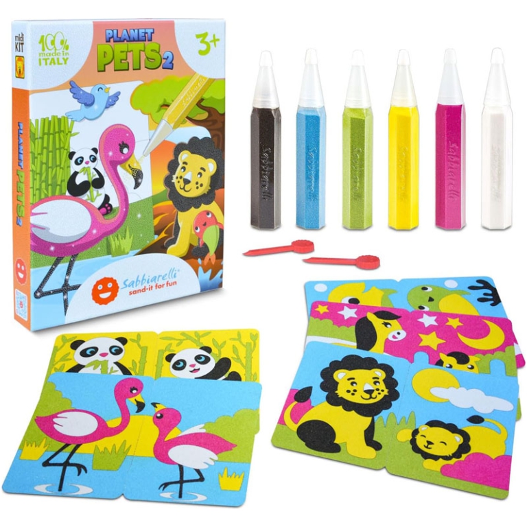 SABBIARELLI MIDI KIT     PLANET PETS 2 3+