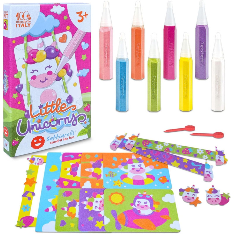 SABBIARELLI SMART KIT    LITTLE UNICORN 3+