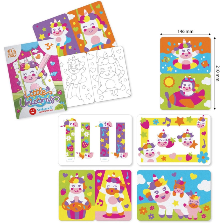 SABBIARELLI SMART KIT    LITTLE UNICORN 3+ 2