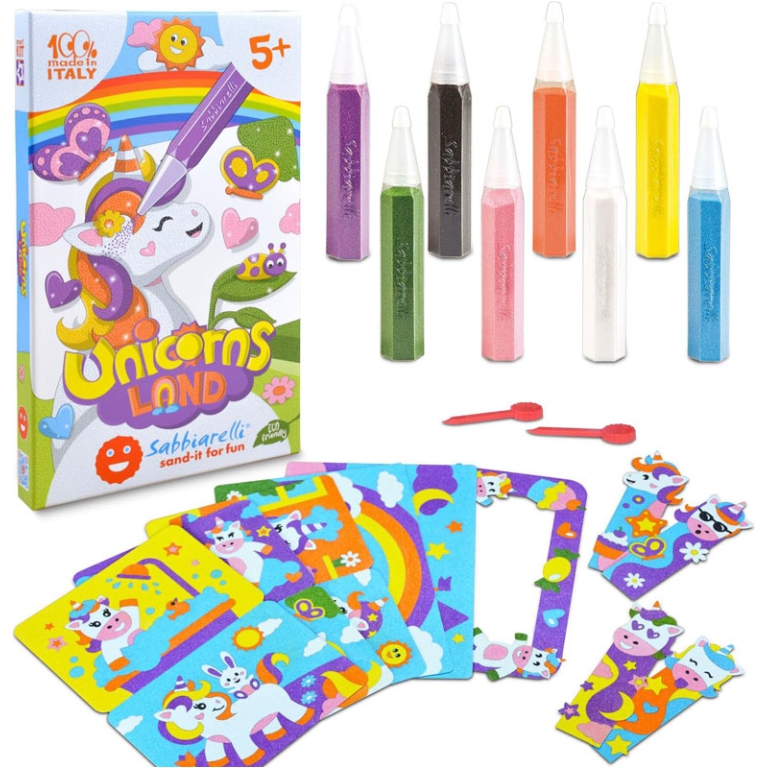 SABBIARELLI SMART KIT    LITTLE UNICORN 3LAND 5+