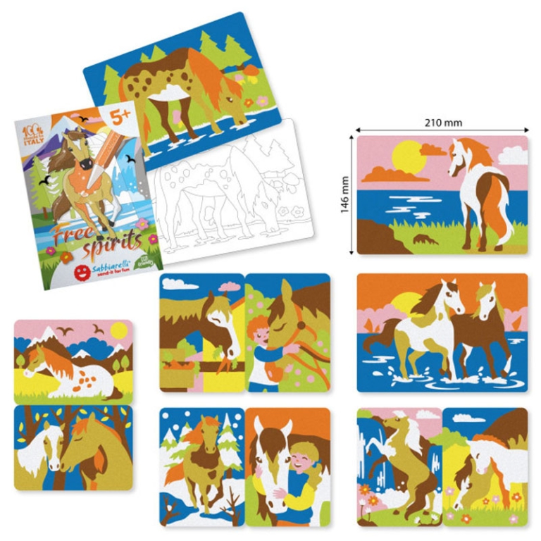 SABBIARELLI SMART KIT    FREE SPIRITS 5+ 3
