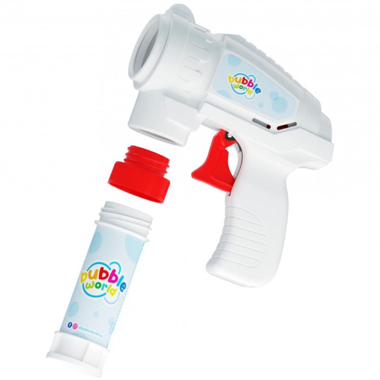 PISTOLA SPARA BOLLE SAPONE+REFILL 2