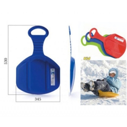 PIATTELLO NEVE CON MANIGLIA 51X33X2CM COLORI ASSORTITI