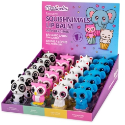 MARTINELIA BALSAMO LABBRA SQUISHNIMALS 24PZ EXPO