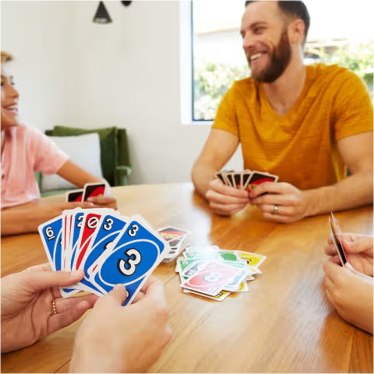 CARTE DA GIOCO UNO 7+ ANNI 2-10 GIOCATORI 5