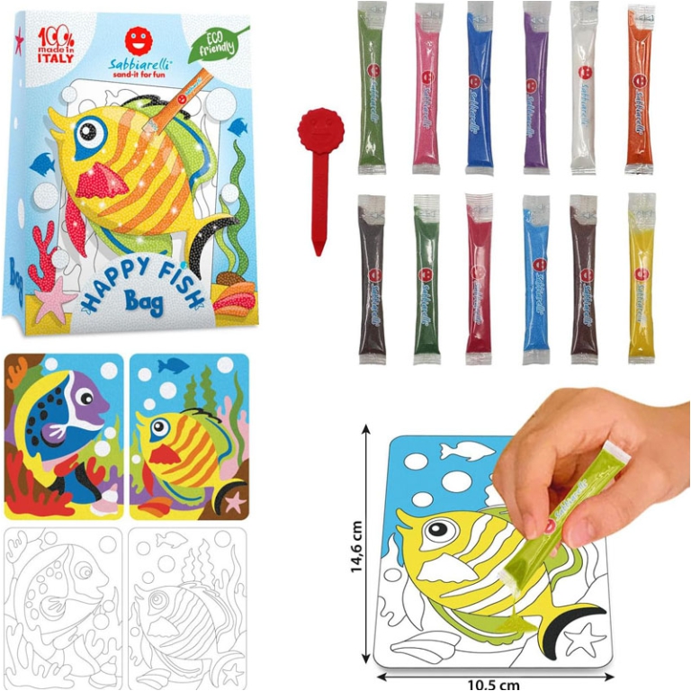 SABBIARELLI BAG HAPPY FISH 2