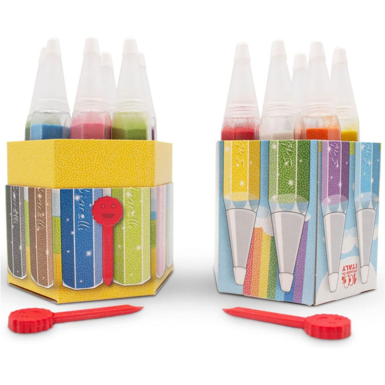 SABBIARELLI BASKET 12    MULTICOLOR REFILL DA 50GR 5