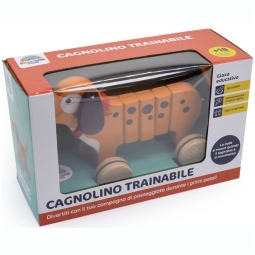 CANE TRAINABILE IN LEGNO