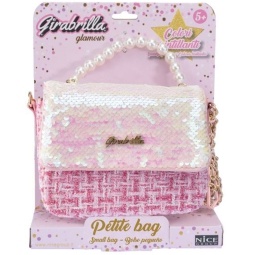 BORSA BORSA SOGNATRICE CON PAILETTES 18X24CM