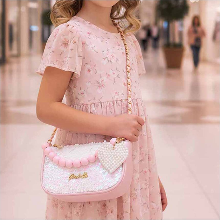 BORSETTA LULU CRUSH CON PAILETTES 18X10CM 5