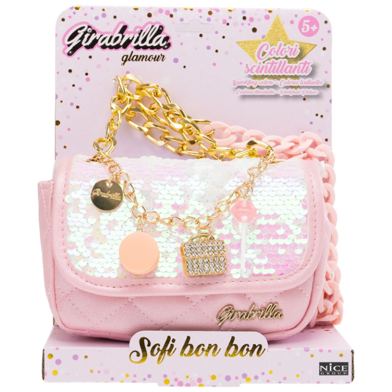 BORSETTA SOFI BON BON CON PAILETTES 16X11CM