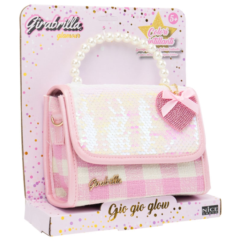 BORSETTA GIO GIO GLOW CON PAILETTES 16X13CM