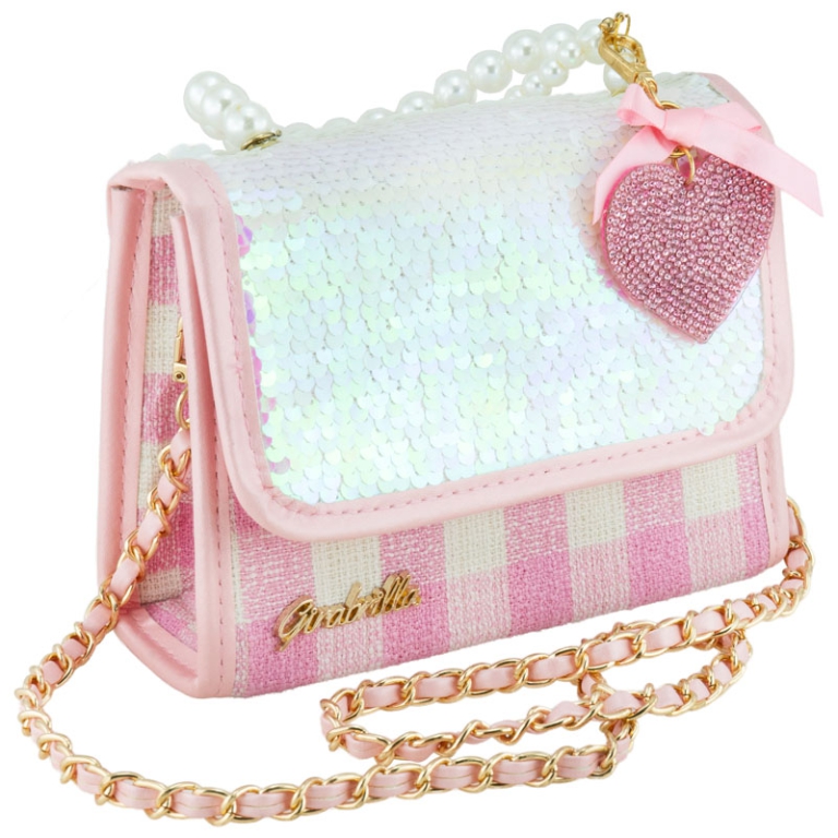 BORSETTA GIO GIO GLOW CON PAILETTES 16X13CM 2