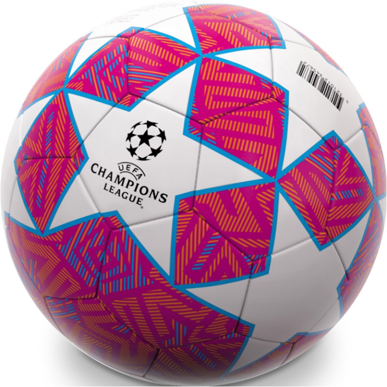PALLONE IN CUOIO CHAMPIONS LEAGUE 300GR SGONFIO 2