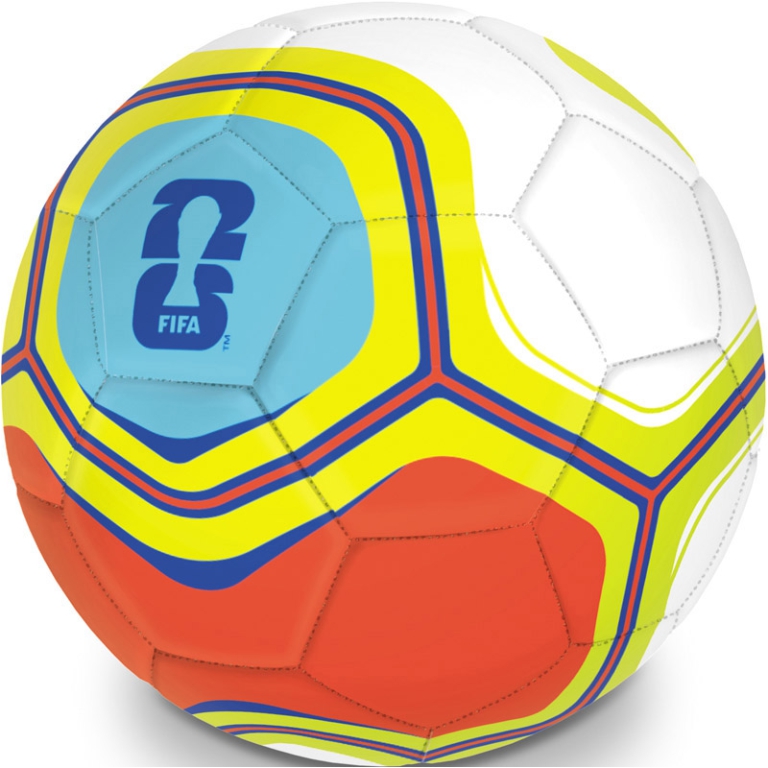 PALLONE CUOIO FIFA 2026 LOS ANGELES 280GR SGONFIO 2