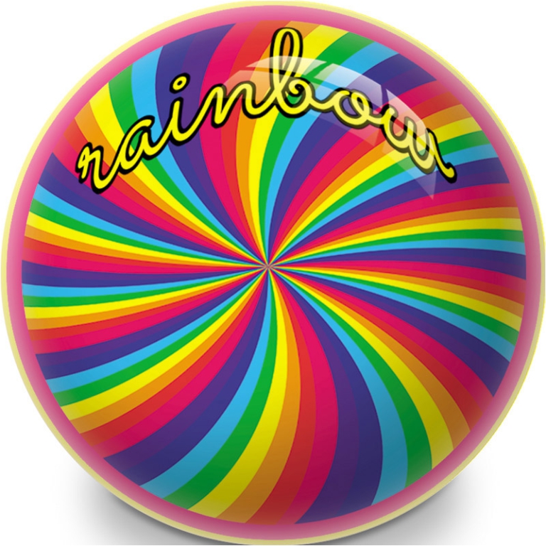 PALLONE RAINBOW FLUO 22CM GONFIO