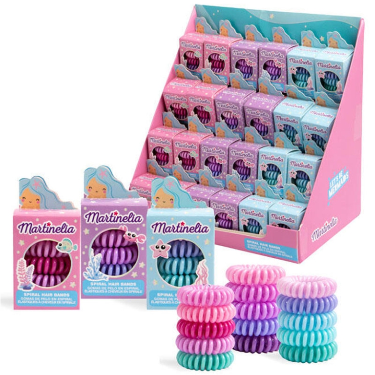 MARTINELIA ELASTICI PER CAPELLI SPIRALE