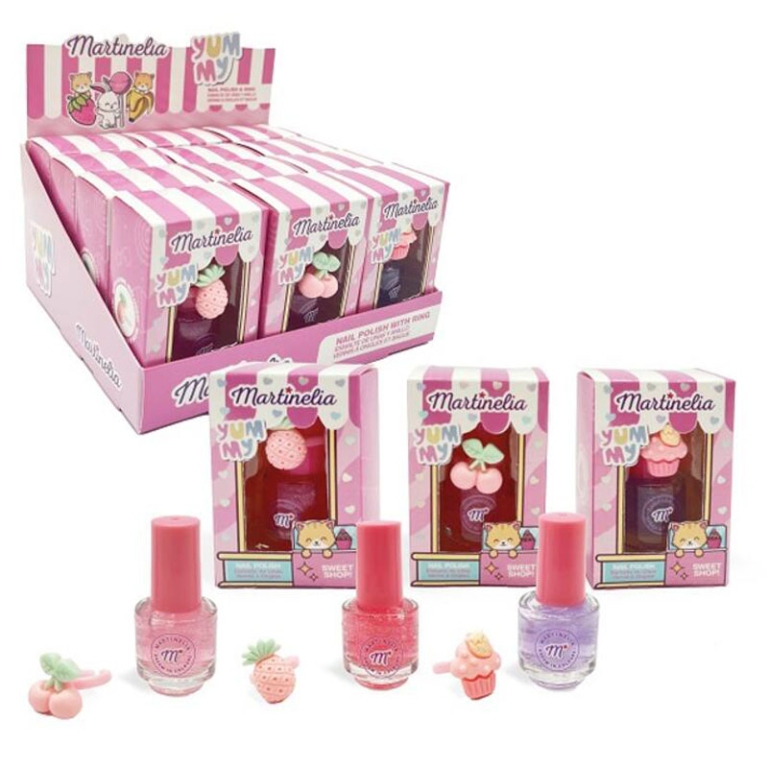 MARTINELIA SET SMALTO UNGHIE CON ANELLO 5ML