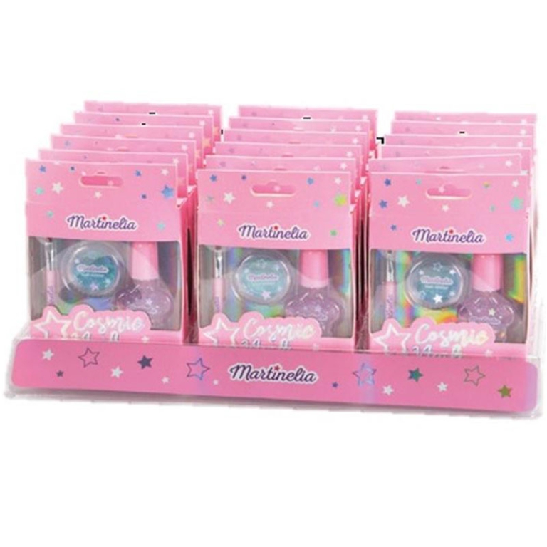 MARTINELIA SET 3PZ UNGHIE POLVERE GLITTER PENNELLO 2
