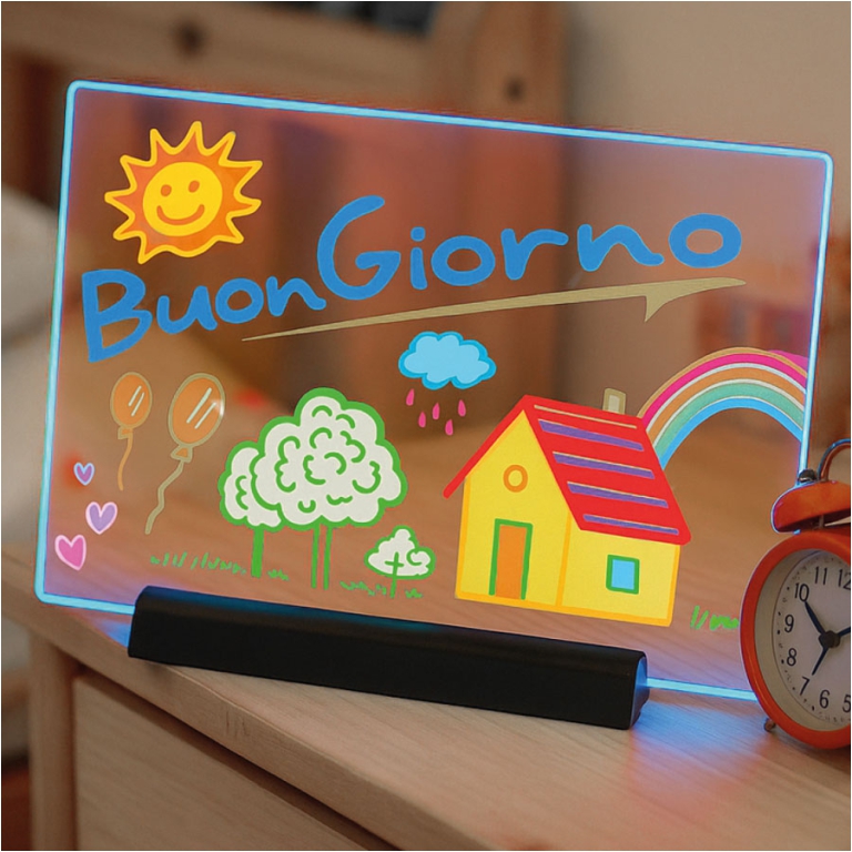 LAVAGNA LED MULTICOLORE CANCELLABILE PRO MAX 2