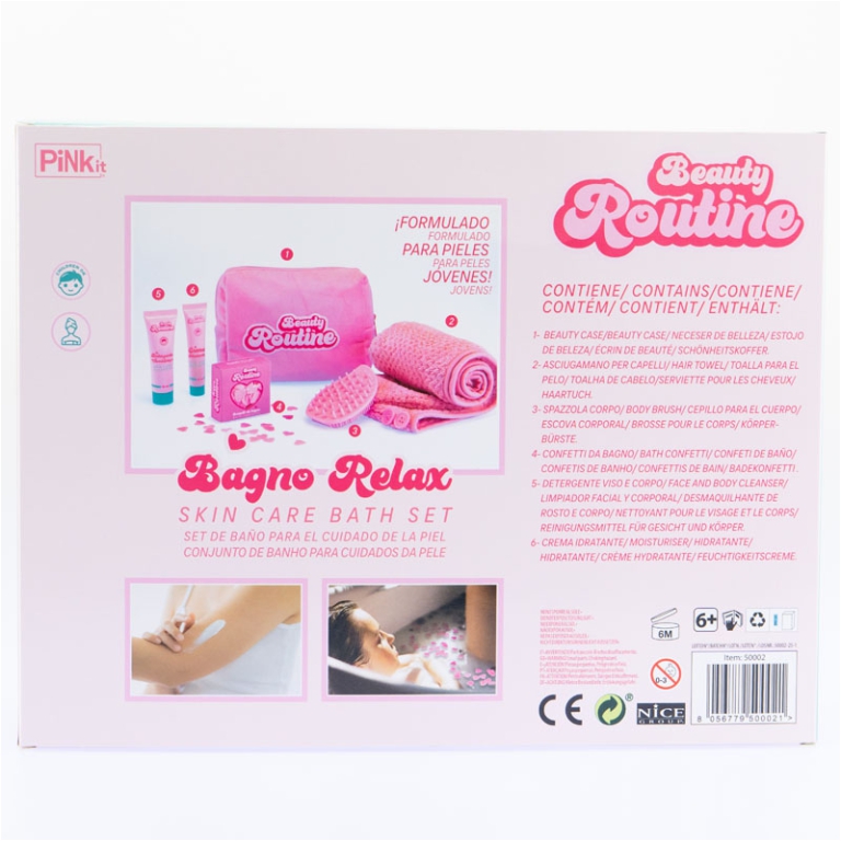 BEAUTY ROUTINE SKIN CARE BAGNO RELAX SET 5