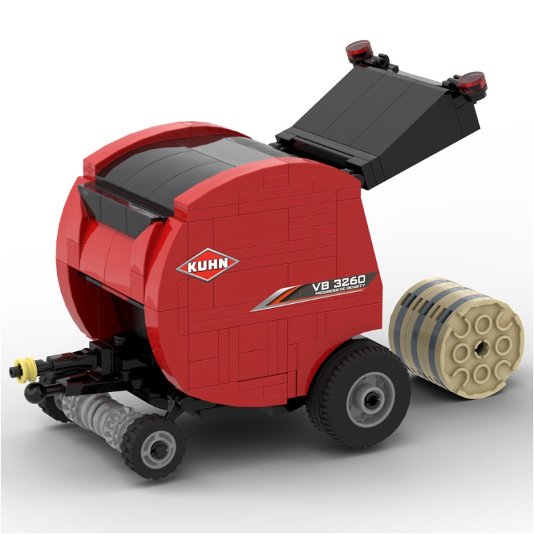 COSTRUZIONI BRIXIES IMBALLATRICE ROTONDA KUHN 3260