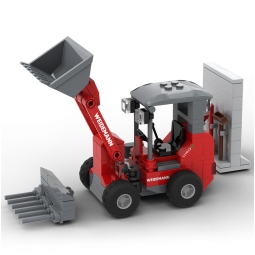 COSTRUZIONI BRIXIES TRATTORE WEIDEMANN 1190
