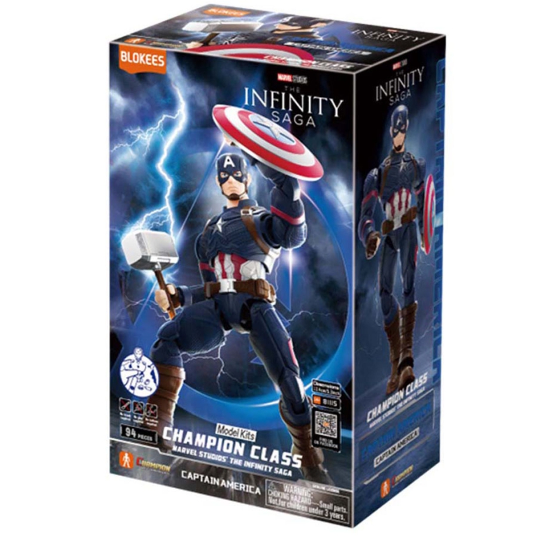 BLOKEES KIT MONTAGGIO MARVEL CAPITAN AMERICA 94PZ