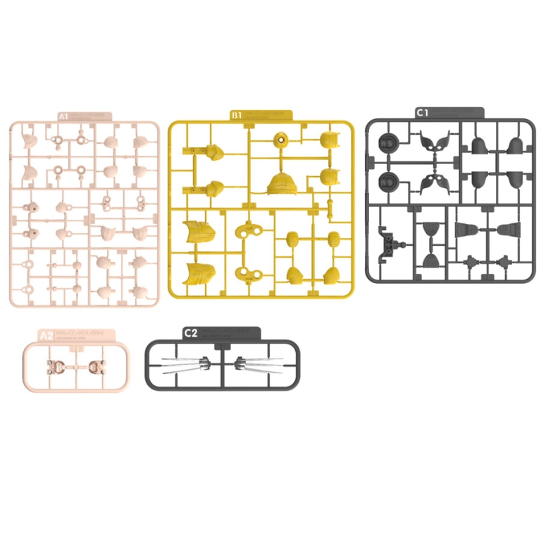 BLOKEES KIT MONTAGGIO MARVEL WOLVERINE 101PZ 3
