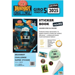 BRAINROT ALBUM CON STICKERS