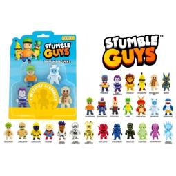STUMBLE GUYS 3D MINIFIGURES 5 PERSONAGGI