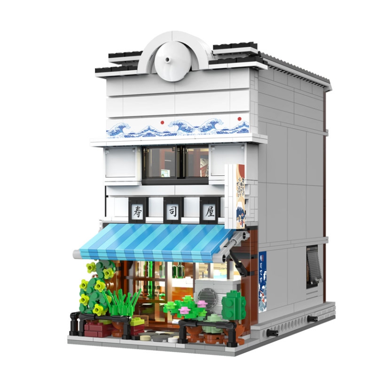 COSTRUZIONE JAPANESE     SUSHIYA SHOP 1665PZ 2