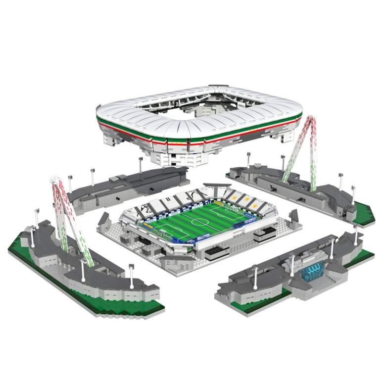 COSTRUZIONE ALLIANZ STADIUM JUVENTUS LED 3638PZ 3