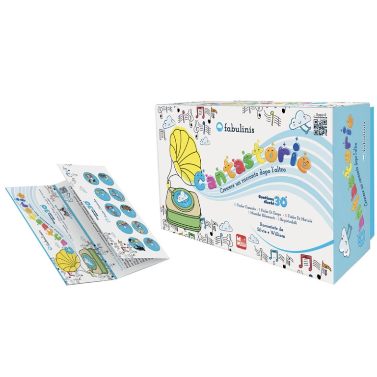 CANTASTORIE FABULINIS CON 30 DISCHI