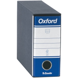 REGISTRATORI OXFORD 8CM  BLU MEMORANDUM