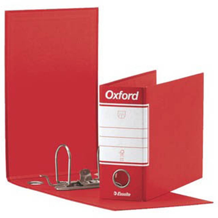 REGISTRATORI OXFORD 8CM  ROSSO MEMORANDUM 2