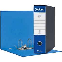 REGISTRATORI OXFORD 8CM  BLU COMMERCIALE