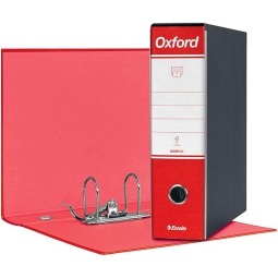 REGISTRATORI OXFORD 8CM  ROSSO COMMERCIALE