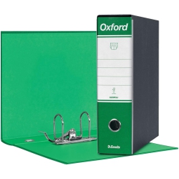 REGISTRATORI OXFORD 8CM  VERDE COMMERCIALE