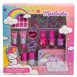 MARTINELIA SET UNGHIE CON E ROSSETTI UNICORNO